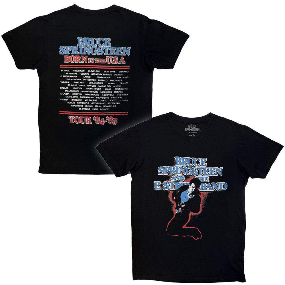 BRUCE SPRINGSTEEN - E Street Tour '84-'85 / バックプリントあり / カーボンソフト加工